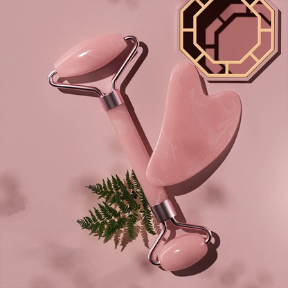 Jade Roller and Gua Sha Stone Set