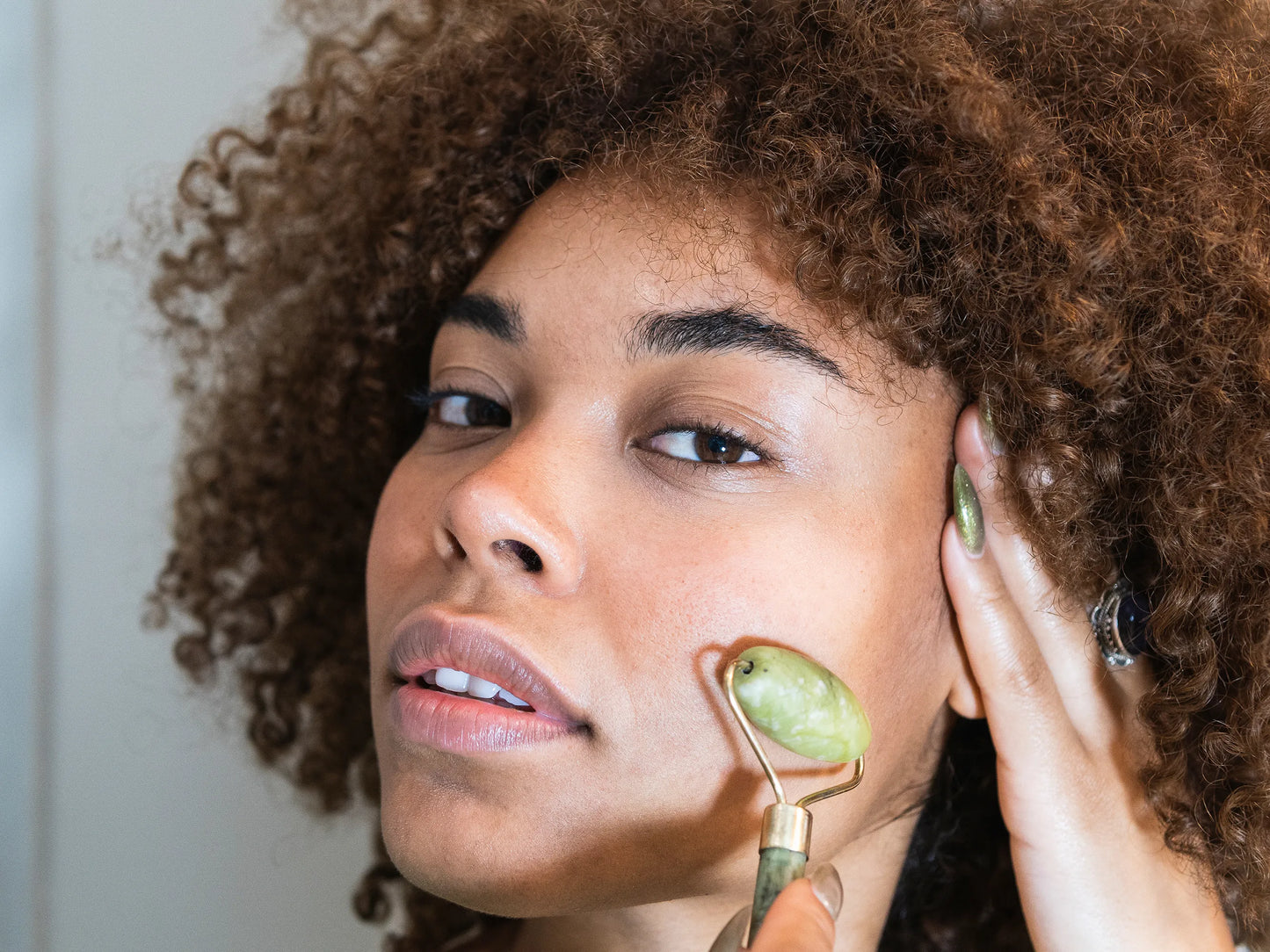 Jade Roller and Gua Sha Stone Set