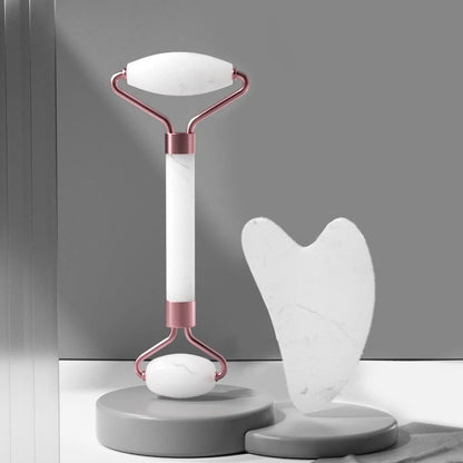 Jade Roller and Gua Sha Stone Set